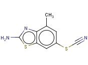 2-AMINO-4-METHYL-1,3-BENZOTHIAZOL-6-YL THIOCYANATE