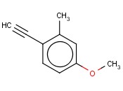 <span class='lighter'>1-ETHYNYL-4-METHOXY-2-METHYLBENZEN</span>