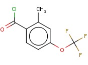2 - <span class='lighter'>甲基</span>-4 - （<span class='lighter'>三</span><span class='lighter'>氟</span><span class='lighter'>甲</span>氧基）<span class='lighter'>苯</span><span class='lighter'>甲</span><span class='lighter'>酰</span><span class='lighter'>氯</span>