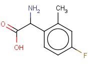 4-FLUORO-2-METHYL-DL-<span class='lighter'>PHENYLGLYCINE</span>