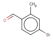 4-<span class='lighter'>溴</span>-2-甲基<span class='lighter'>苯</span><span class='lighter'>甲醛</span>