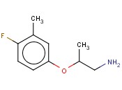 2-(4-FLUORO-3-METHYL-<span class='lighter'>PHENOXY</span>)-PROPYLAMINE