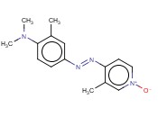 4-((4-(DIMETHYLAMINO)-M-TOLYL)AZO)-3-<span class='lighter'>PICOLINE</span> 1-OXIDE