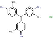 4-[(4-氨基-3-甲基<span class='lighter'>苯基</span>)(4-亚氨基-3-甲基-2,5-<span class='lighter'>环</span>己二烯-1-亚基)甲基]-2-甲基苯胺<span class='lighter'>盐酸盐</span>