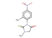 1-METHYL-3-(2-METHYL-4-NITROPHENYL)-2-THIOXOIMIDAZOLIDIN-4-ONE