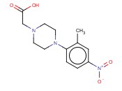 2-(4-(2-METHYL-4-NITROPHENYL)PIPERAZIN-1-YL)ACETIC ACID