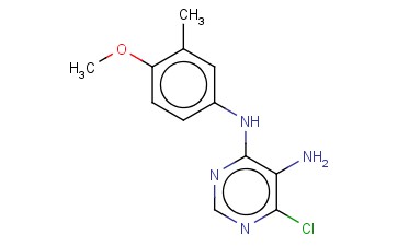 6-CHLORO-4-N-(4-METHOXY-3-METHYLPHENYL)PYRIMIDINE-4,5-DIAMINE