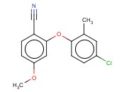 2-(4-CHLORO-2-METHYLPHENOXY)-<span class='lighter'>4-METHOXYBENZONITRILE</span>