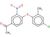 1-[4-(4-CHLORO-2-METHYLPHENOXY)-3-NITROPHENYL]-ETHANONE