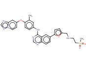 6-[5-[[[2-(甲磺酰<span class='lighter'>基</span>)乙基]氨基]<span class='lighter'>甲基</span>]-2-呋喃<span class='lighter'>基</span>]-N-[3-<span class='lighter'>甲基</span>-4-([1,2,4]<span class='lighter'>三</span>唑并[1,5-A]<span class='lighter'>吡啶</span>-7-氧基)苯基]-4-氨基喹唑