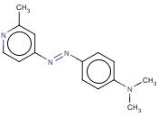 <span class='lighter'>2-PICOLINE</span>, 4-((P-(DIMETHYLAMINO)PHENYL)AZO)-