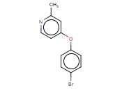 4-(4-BROMOPHENOXY)-<span class='lighter'>2-PICOLINE</span>