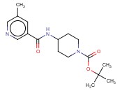 4-[(5-METHYLPYRIDIN-3-YLCARBONYL)AMINO]PIPERIDINE-1-CARBOXYLIC ACID TERT-BUTYL ESTER
