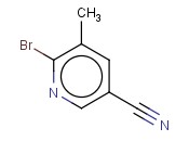 2-溴-5-氰<span class='lighter'>基</span>-3-甲基吡啶