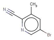 5-BROMO-3-<span class='lighter'>METHYLPICOLINONITRILE</span>