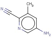 2-氰基-3-<span class='lighter'>甲基</span>-5-<span class='lighter'>氨基</span><span class='lighter'>吡啶</span>