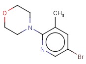 5-溴-3-甲基-2-(<span class='lighter'>吗</span><span class='lighter'>啉</span><span class='lighter'>基</span>)吡啶