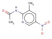 2-ACETAMIDO-5-NITRO-3-<span class='lighter'>PICOLINE</span>