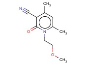 3-PYRIDINECARBONITRILE, 1,2-DIHYDRO-1-(2-METHOXYETHYL)-4,6-DIMETHYL-2-OXO-