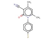 1-(4-FLUOROPHENYL)-4,6-DIMETHYL-2-OXO-1,2-DIHYDROPYRIDINE-3-CARBONITRILE