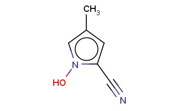 <span class='lighter'>1H-PYRROLE-2-CARBONITRILE</span>,<span class='lighter'>1-HYDROXY-4-METHYL-</span>