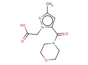 [3-METHYL-5-(MORPHOLINE-4-CARBONYL)-PYRAZOL-1-YL]-ACETIC ACID