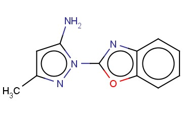 2-BENZOOXAZOL-2-YL-5-METHYL-2H-PYRAZOL-3-YLAMINE