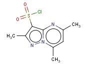 2,5,7-TRIMETHYLPYRAZOLO[1,5-A]PYRIMIDINE-3-SULFONYL CHLORIDE