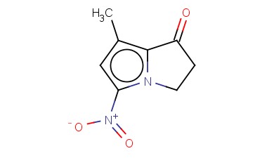 <span class='lighter'>7-METHYL-5-NITRO-2,3-DIHYDRO-1H-PYRROLIZIN-1-ONE</span>