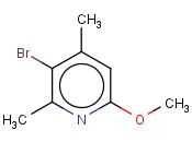 <span class='lighter'>3-BROMO-6-METHOXY-2,4-DIMETHYLPYRIDINE</span>