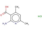 2-<span class='lighter'>氨基</span>-4,6-<span class='lighter'>二</span>甲基-3-吡啶羧<span class='lighter'>酸盐酸盐</span>