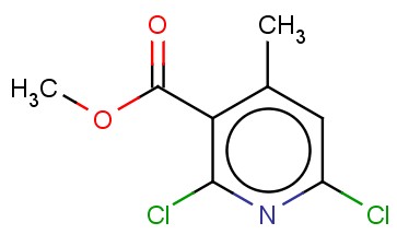 2,6-二<span class='lighter'>氯</span>-4-甲基<span class='lighter'>烟酸</span>甲酯