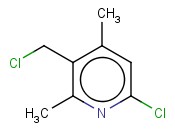 6-CHLORO-3-(CHLOROMETHYL)-2,4-DIMETHYLPYRIDINE