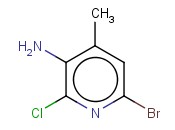 2-氯-3-<span class='lighter'>氨基</span>-4-<span class='lighter'>甲基</span>-6-溴<span class='lighter'>吡啶</span>