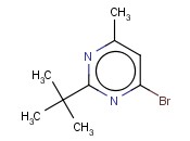 4-BROMO-2-TERT-BUTYL-6-METHYLPYRIMIDINE