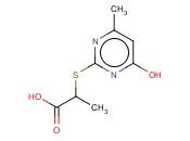 2-[(4-METHYL-6-OXO-1,6-DIHYDRO-2-PYRIMIDINYL)THIO]PROPANOIC ACID