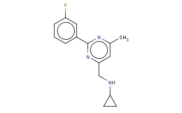 N-([2-(3-FLUOROPHENYL)-6-METHYLPYRIMIDIN-4-YL]METHYL)CYCLOPROPANAMINE