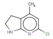 6-CHLORO-2,3-DIHYDRO-4-METHYL-1H-PYRROLO[2,3-B]PYRIDINE