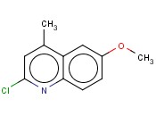 <span class='lighter'>2-CHLORO-6-METHOXY-4-METHYLQUINOLINE</span>