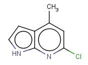 6-<span class='lighter'>氯</span>-4-甲基-7-氮杂<span class='lighter'>吲哚</span>