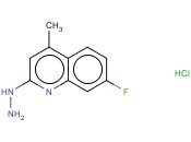 7-FLUORO-2-HYDRAZINO-4-METHYLQUINOLINE HYDROCHLORIDE