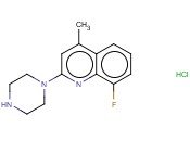 8-FLUORO-4-METHYL-2-(PIPERAZIN-1-YL)QUINOLINE HYDROCHLORIDE