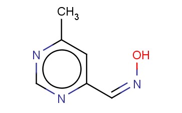 4-PYRIMIDINECARBOXALDEHYDE, 6-METHYL-, OXIME