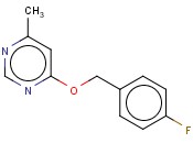 4-[(4-FLUOROPHENYL)METHOXY]-6-METHYL-PYRIMIDINE