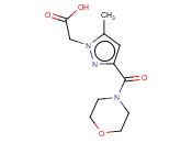 [5-METHYL-3-(MORPHOLINE-4-CARBONYL)-PYRAZOL-1-YL]-ACETIC ACID