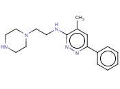 4-METHYL-6-PHENYL-N-(2-(PIPERAZIN-1-YL)ETHYL)PYRIDAZIN-3-AMINE