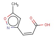 2-丙烯<span class='lighter'>酸</span>,3-(5-甲基-3-<span class='lighter'>异</span>[口噁]唑基)-