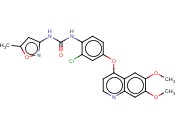 N-[2-氯-4-[(6,7-二甲氧基-4-喹啉基)氧基]苯基]-N'-(5-甲基-3-<span class='lighter'>异</span>恶唑基)脲