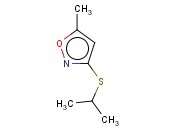 5-METHYL-3-[(1-METHYLETHYL)THIO]-ISOXAZOLE