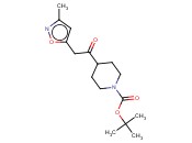 4-[2-(3-METHYL-ISOXAZOL-5-YL)-ACETYL]-PIPERIDINE-1-CARBOXYLIC ACID TERT-BUTYL ESTER